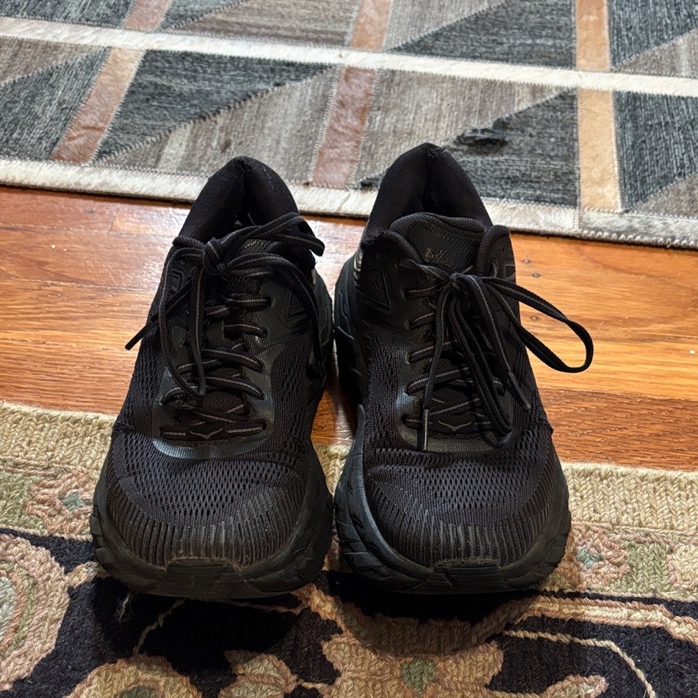 Hoka Black Athletic Shoes